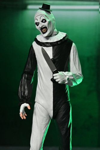 Terrifier 2 2 pack Figuras Ultimate Art the Clown & Little Pale Girl 18 cm - Imagen 10