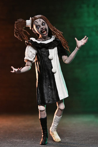 Terrifier 2 2 pack Figuras Ultimate Art the Clown & Little Pale Girl 18 cm - Imagen 18