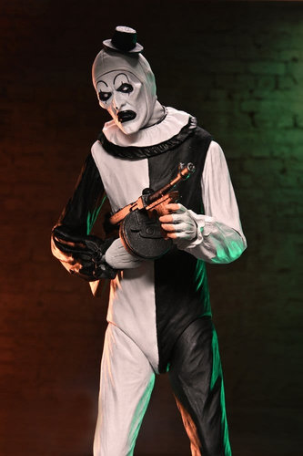 Terrifier 2 2 pack Figuras Ultimate Art the Clown & Little Pale Girl 18 cm - Imagen 16