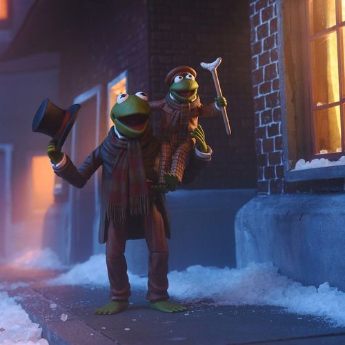 The Muppet Christmas Carol Kermit As Bob Cratchit Ultimate Action Figure - Imagen 4