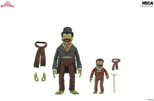 The Muppet Christmas Carol Kermit As Bob Cratchit Ultimate Action Figure - Imagen 2