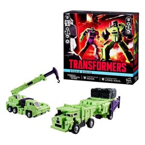 The Transformers: The Movie Pack de 2 Figuras Constructicon Hook & Constructicon Long Haul 16 cm