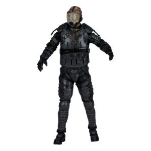 The Walking Dead Figura Gas Mask Zombie (Season 4) 13 cm