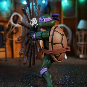 Tortugas Ninja (Cartoon) Figura Ultimate Donatello VHS 18 cm