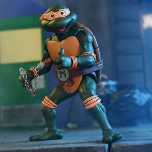 Tortugas Ninja (Cartoon) Figura Ultimate Michelangelo VHS 18 cm