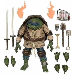 Tortugas Ninja Figura Ultimate Leonardo As Hunchback 18cm