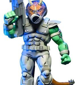 Tortugas Ninja (Mirage Comics) Figura Shock Commando Triceraton 18 cm