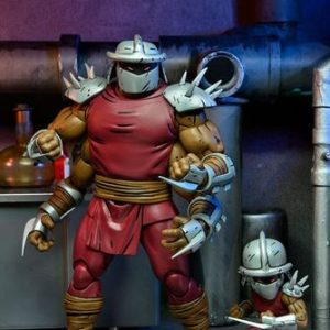 Tortugas Ninja (Mirage Comics) Figura Shredder Clone & Mini Shredder (Deluxe) 18 cm