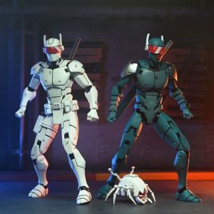 Tortugas Ninja (The Last Ronin) Pack de 2 Figuras Synja Robots 18 cm