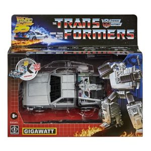 Transformers Collaborative Back to the Future Delorean Gigawatt