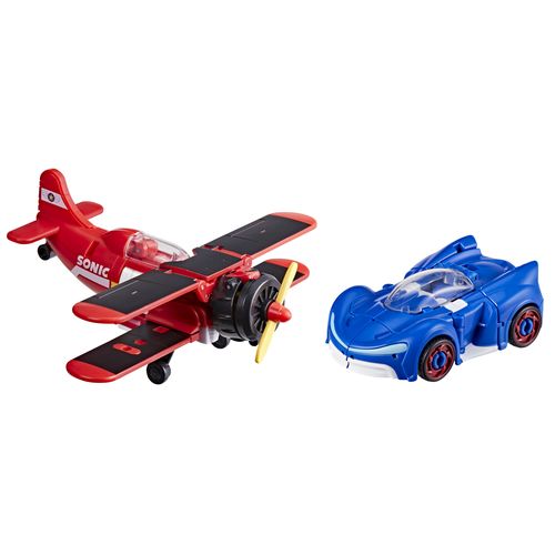 Transformers Collaborative Sonic the Hedgehog x Transformers Wingtail and Blue Booster - Imagen 3
