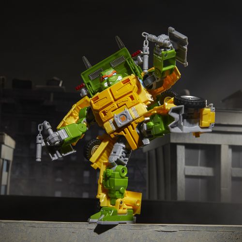 Transformers Collaborative Teenage Mutant Ninja Turtles x Transformers Party Wallop - Imagen 10