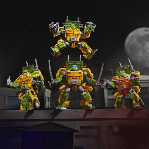 Transformers Collaborative Teenage Mutant Ninja Turtles x Transformers Party Wallop - Imagen 5