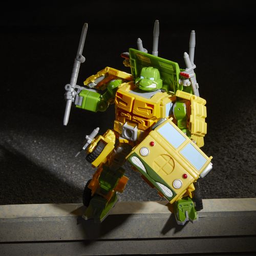 Transformers Collaborative Teenage Mutant Ninja Turtles x Transformers Party Wallop - Imagen 14