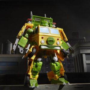 Transformers Collaborative Teenage Mutant Ninja Turtles x Transformers Party Wallop