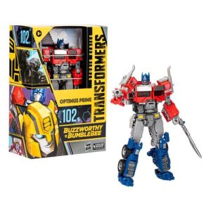 Transformers: el despertar de las bestias Buzzworthy Bumblebee Figura Studio Series 102BB Optimus Prime 16 cm