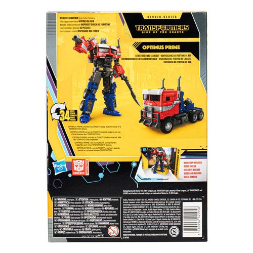 Transformers: el despertar de las bestias Buzzworthy Bumblebee Figura Studio Series 102BB Optimus Prime 16 cm - Imagen 3