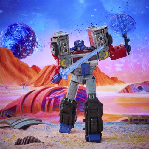 Transformers Generations Legacy Series Leader G2 Universe Laser Optimus Prime - Imagen 2