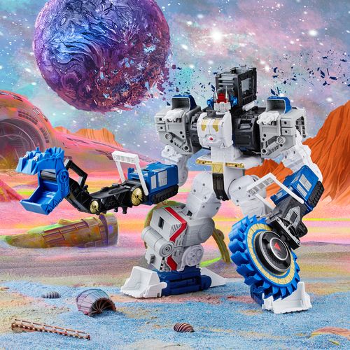Transformers Generations Legacy Series Titan Cybertron Universe Metroplex - Imagen 4