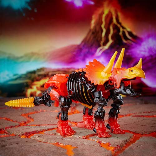 Transformers Generations WfC Deluxe WFC-K39 Tricranius Beast Power Fire Blasts - Imagen 5