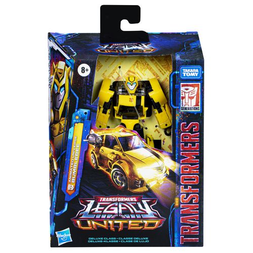 Transformers Legacy United Deluxe Class Animated Universe Bumblebee - Imagen 8