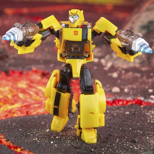 Transformers Legacy United Deluxe Class Animated Universe Bumblebee - Imagen 11