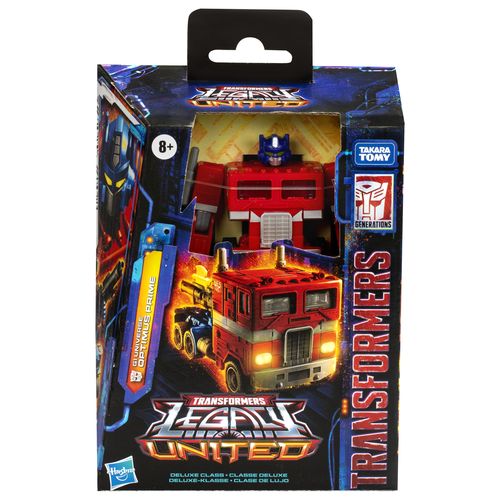 Transformers Legacy United Deluxe Class G1 Universe Optimus Prime - Imagen 5