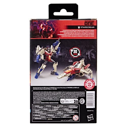 Transformers Studio Series Deluxe Class Transformers One Starscream - Imagen 2