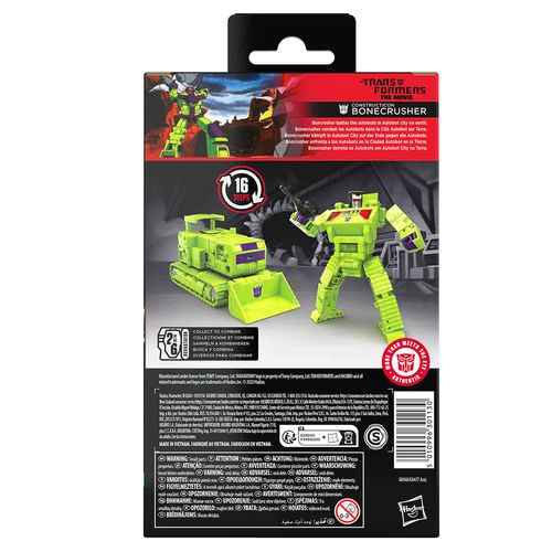 Transformers Studio Series Deluxe Class Transformers: The Movie Bonecrusher - Imagen 2