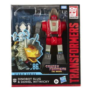Transformers Studio Series 86-07 Leader The Transformers: The Movie Dinobot Slug and Daniel Witwicky