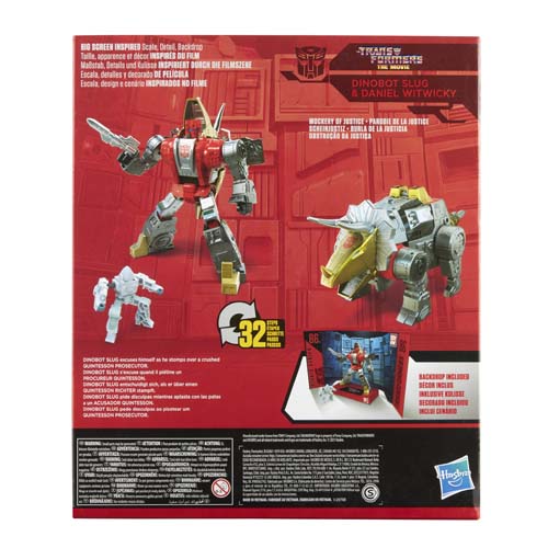Transformers Studio Series 86-07 Leader The Transformers: The Movie Dinobot Slug and Daniel Witwicky - Imagen 5