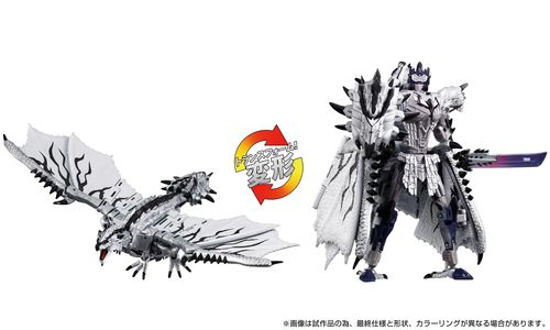 Transformers Takara Tomy Monster Hunter Silver Rathalos Prime - Imagen 2