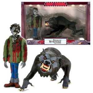 Un Hombre Lobo Americano en Londres Pack de 2 Figuras Toony Terrors Jack & Kessler Wolf 15 cm