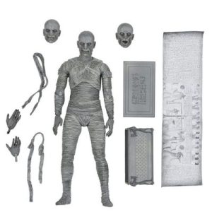 Universal Monsters Figura Ultimate The Mummy (Black & White) 18 cm