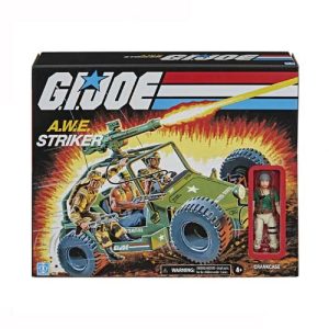 Vehículo GI Joe A.W.E. Striker y Crankcase Retro Collection Hasbro