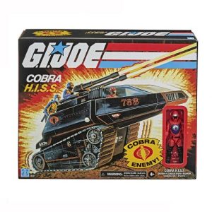 Vehículo Gi Joe Cobra H.I.S.S. y conductor Retro Collection Hasbro