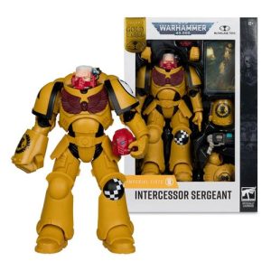 Warhammer 40,000 Figura Intercessor Sergeant (Imperial Fist) (Gold Label) 18 cm