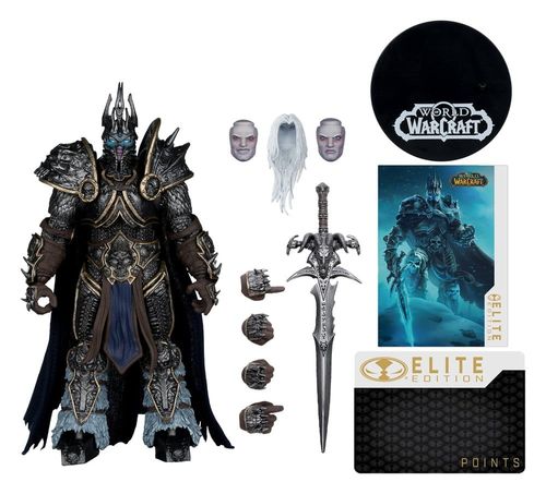 World of Warcraft McFarlane Elite Edition Figura de Acción Lich King #09 18 cm - Imagen 2